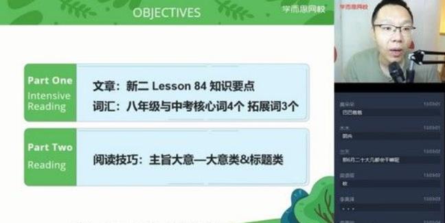 学而思-刘飞飞 初二英语 2021年春季勤学班全国版